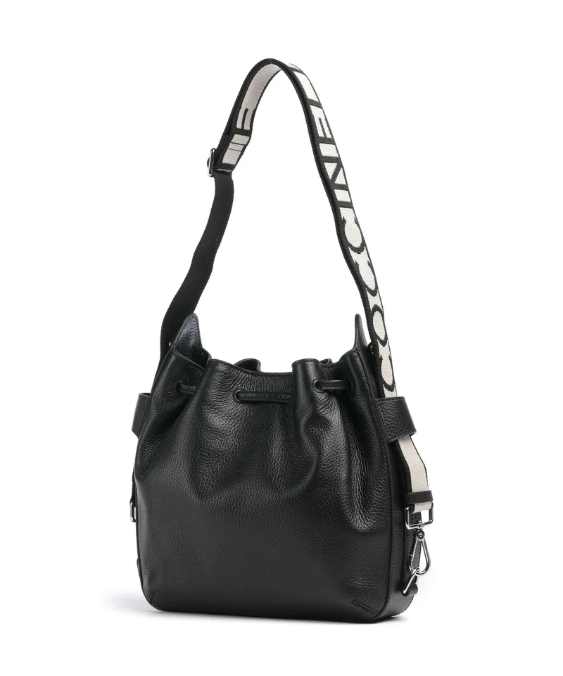 Coccinelle Gretel Ribbon Bucket bolso de mano noir