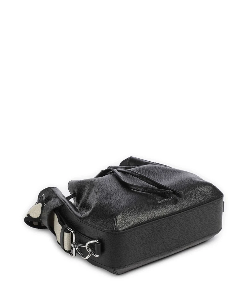 Coccinelle Gretel Ribbon Bucket bolso de mano noir