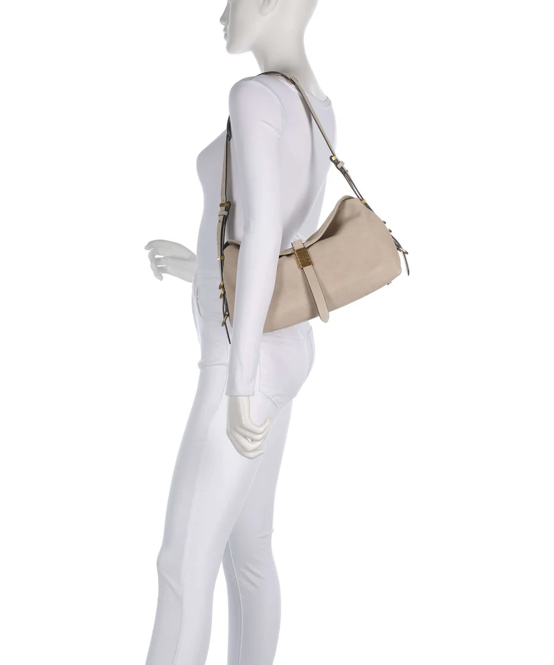 Pinko Saddle Classic Bolso de hobo beige/grigio fumo/antique gold