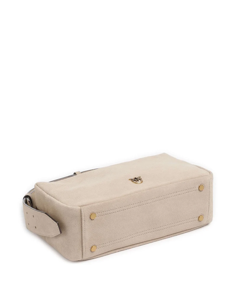 Pinko Bolso de hombro beige/grigio fumo/antique gold