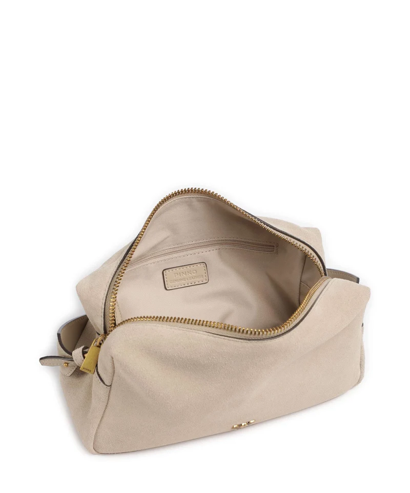 Pinko Bolso de hombro beige/grigio fumo/antique gold