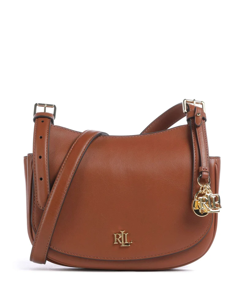 Lauren Ralph Lauren Marcy Medium Bandolera lauren tan
