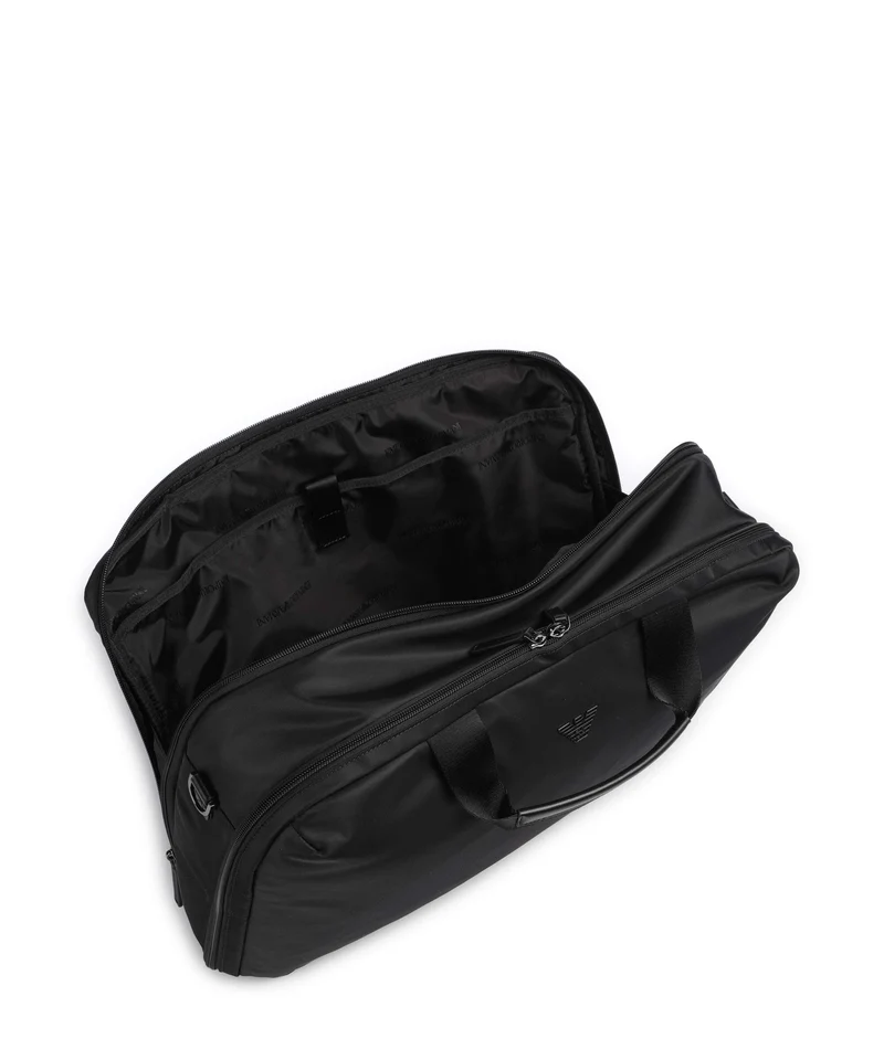 Emporio Armani Recycled Nylon Bolso mochila black beauty