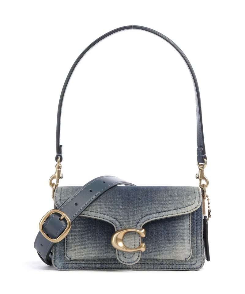 Coach Tabby Loved Denim 20 Bolso de hombro dark indigo