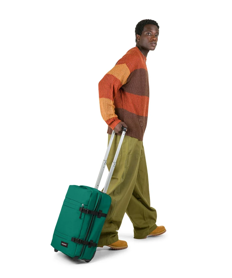 Eastpak Tarp Transit'R S Bolso de viaje con ruedas pineneedle green