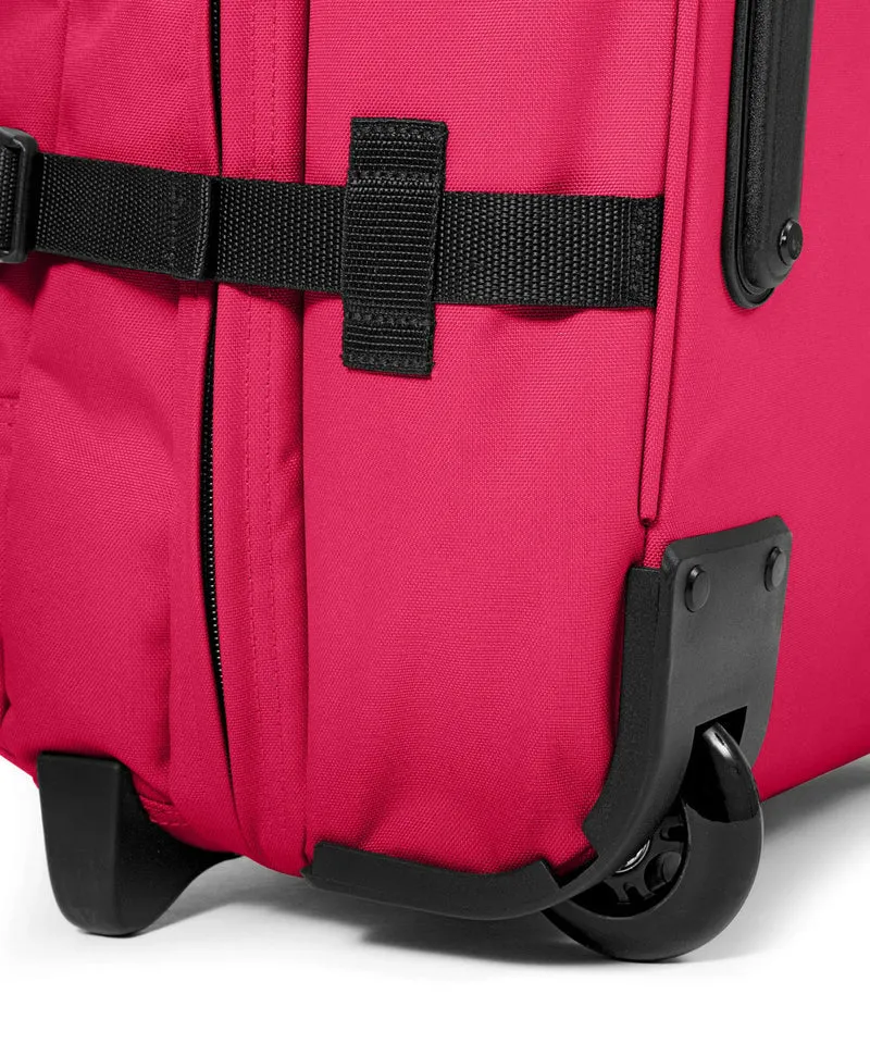 Eastpak Tranverz M Bolso de viaje con ruedas saffron red