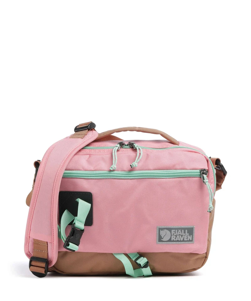 Fjällräven Vardag 6 Bandolera poppy pink/khaki dust