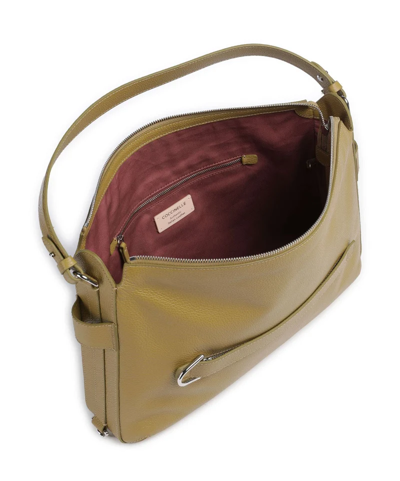 Coccinelle Gretel Ribbon Bolso de hobo seagrass