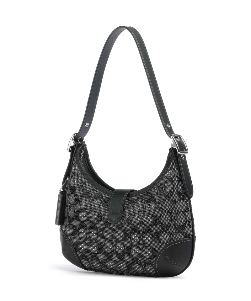Coach The Coach Originals Hamptons Crystal Signature Bolso de hombro black