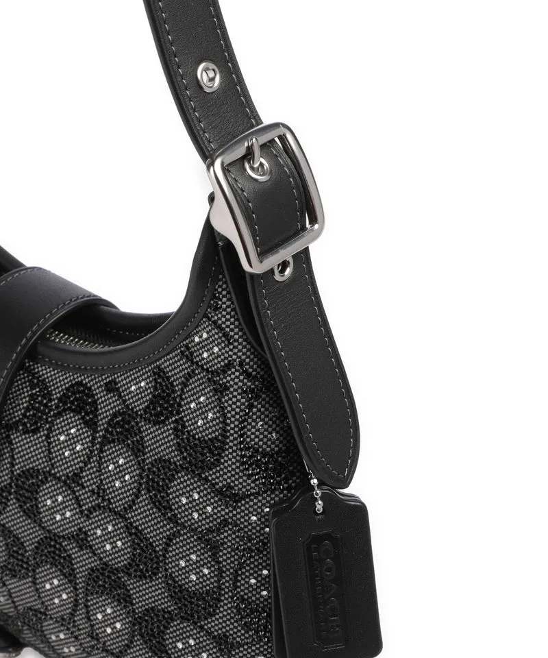 Coach The Coach Originals Hamptons Crystal Signature Bolso de hombro black
