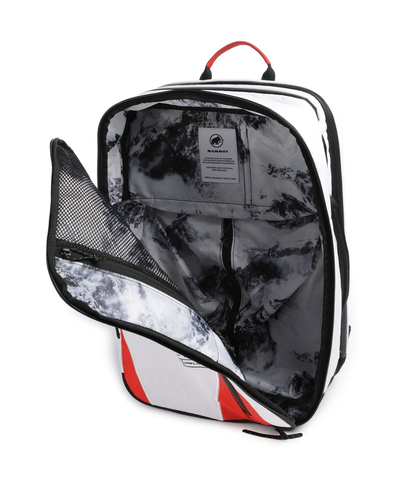 Mammut Seon Alpine Transporter 25 Mochila para portátil white/mammut red
