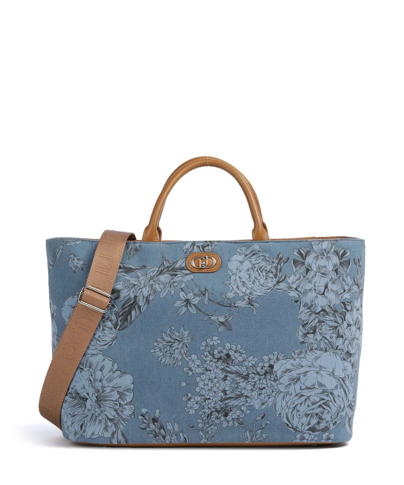 Liu Jo Sira L Bolso de mano denim flowers