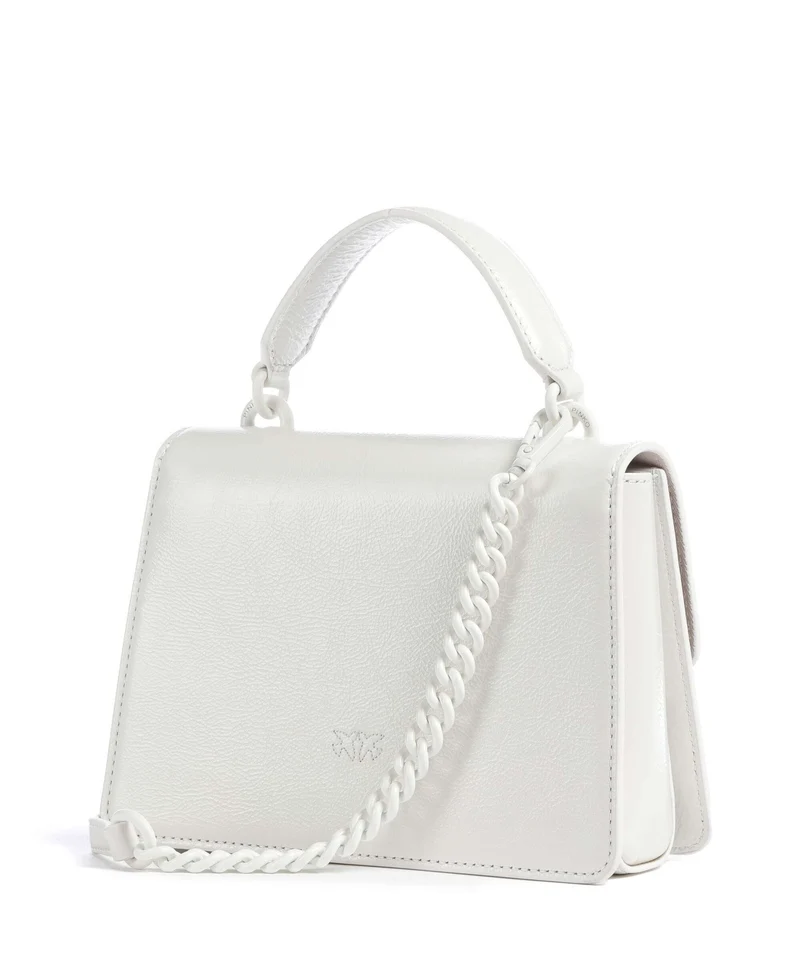 Pinko Love One Mini Bolso de mano bianco nembo/block color