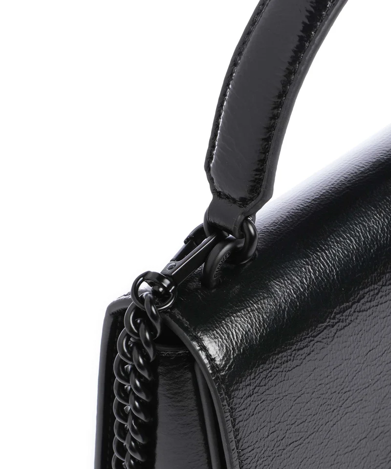 Pinko Love One Classic Bolso de mano nero limousine block color