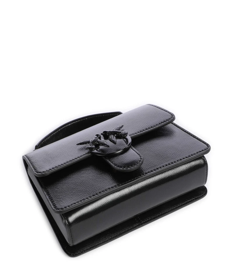 Pinko Love One Mini Bolso de mano nero limousine block color