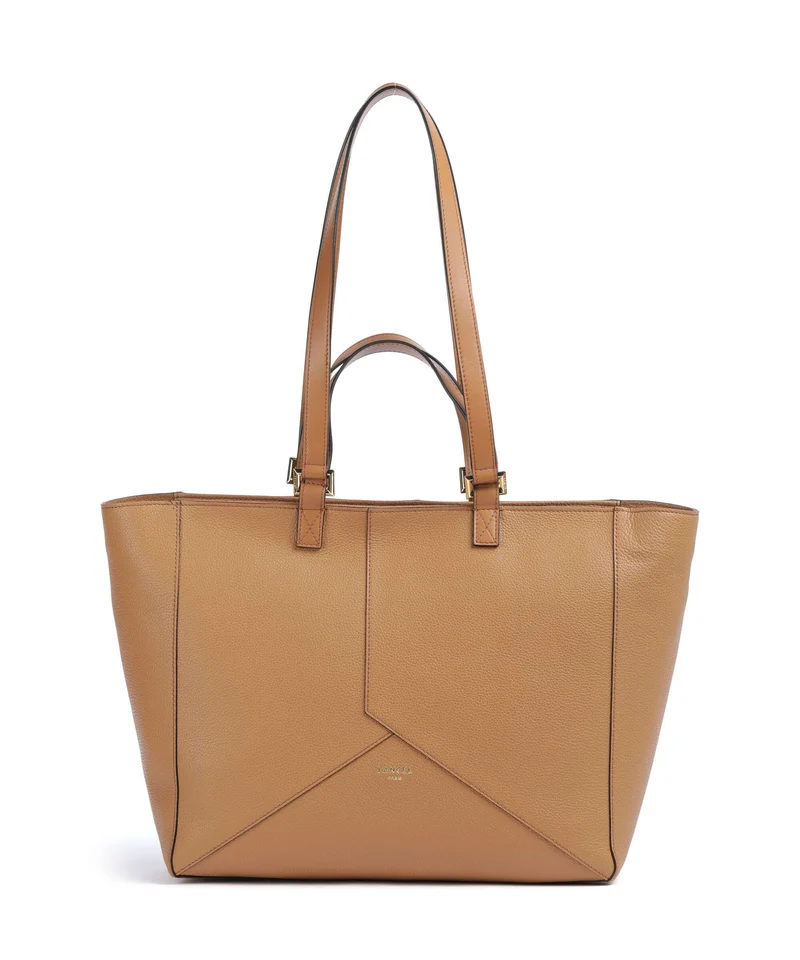 Lancel Enveloppe M Bolsa shopping camel