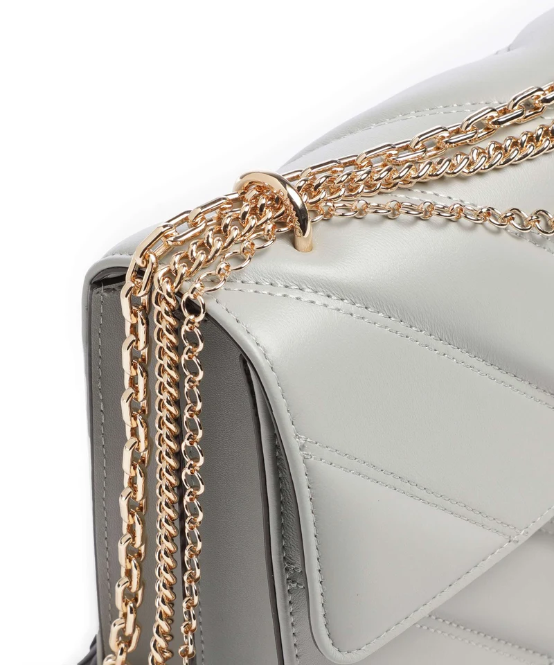 Pinko Love One Classic Bolso de hombro grigio perla/gold mordore