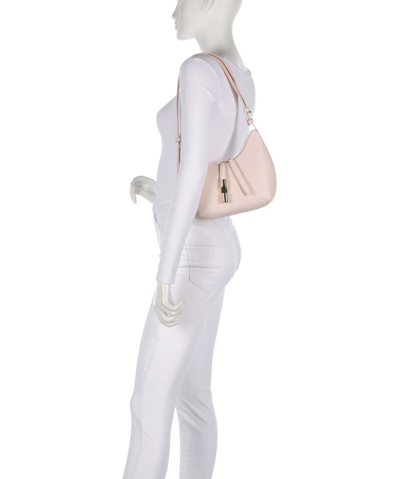 Furla Goccia S Bolso de hombro dusty pink