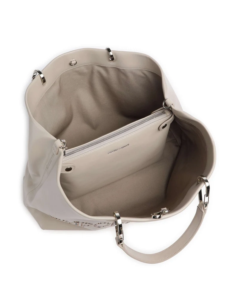 Emporio Armani My EA M Bolso de mano cappuccino/nero