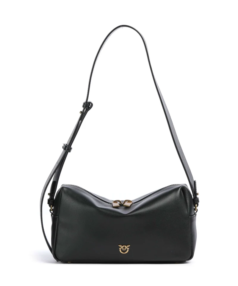 Pinko Bolso de hombro nero/antique gold