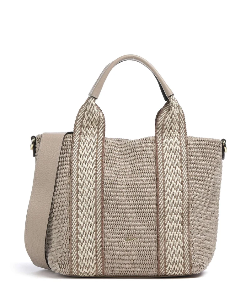 Abro Raffia Kaia Bolso de mano siena