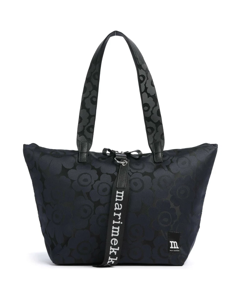 Marimekko All Day Unikko Bolsa shopping blue/dark blue