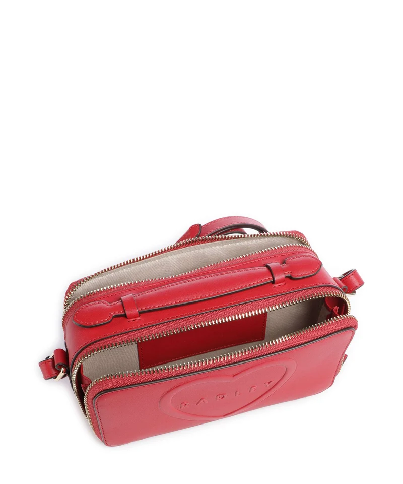 Radley London Calvert Way Heart Street Bandolera poinsettia