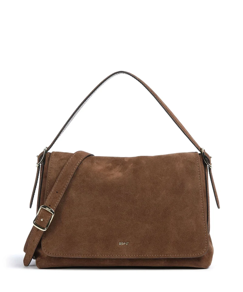 Abro Suede Carina Bolso de hombro wood