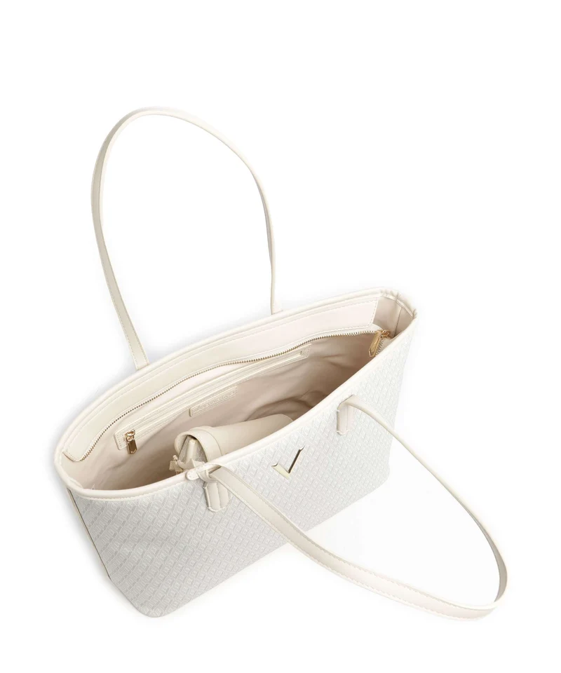 Valentino Bags Queen Re Bolsa shopping ecru/multicolor