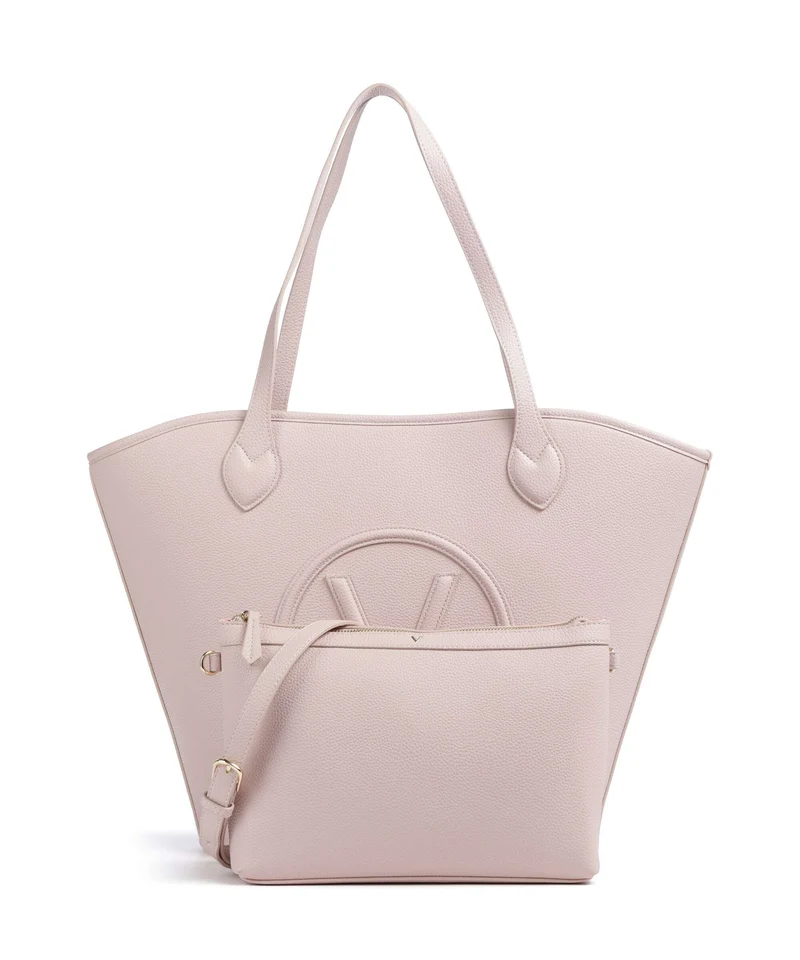 Valentino Bags Special Covent Bolsa shopping cipria