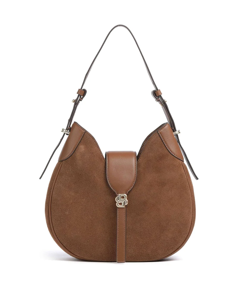 BOSS Beyond Bolso de hobo medium brown