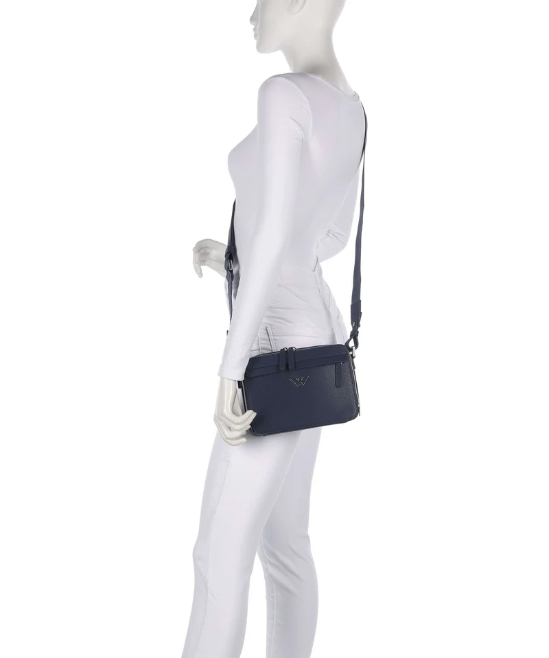 Emporio Armani Business Regenerated Bandolera medieval blue