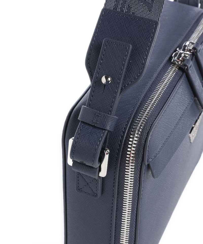 Emporio Armani Business Regenerated Bandolera medieval blue