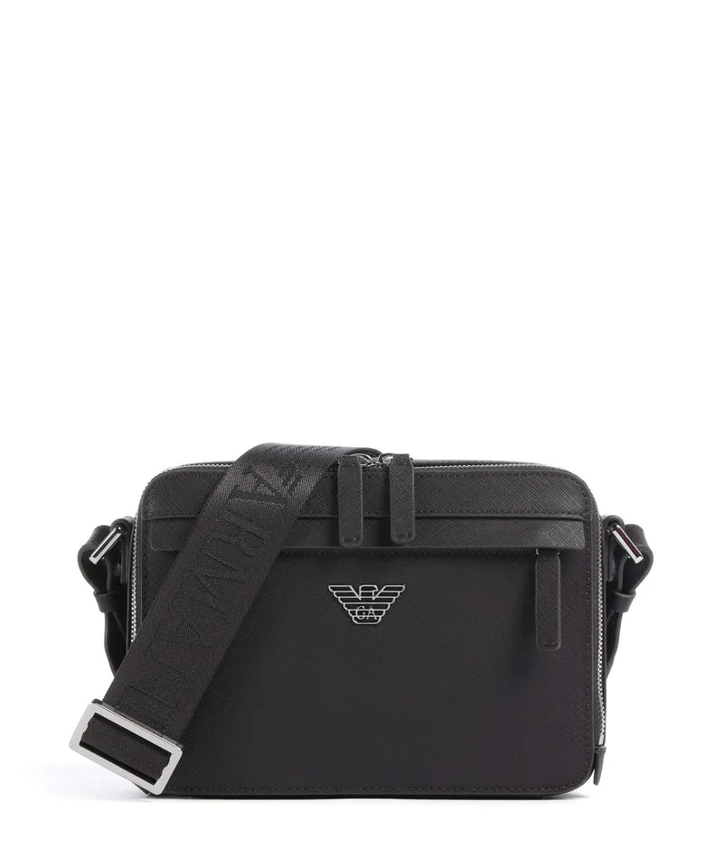 Emporio Armani Business Regenerated Bandolera ebony