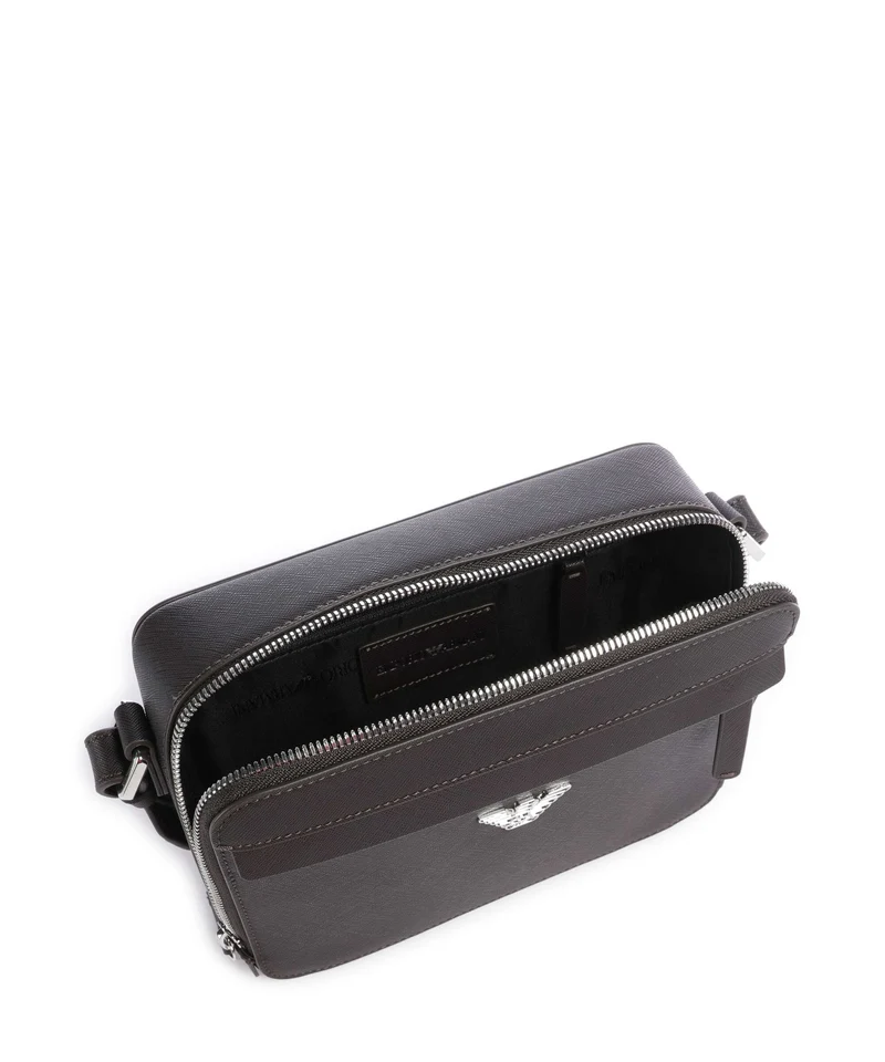 Emporio Armani Business Regenerated Bandolera ebony