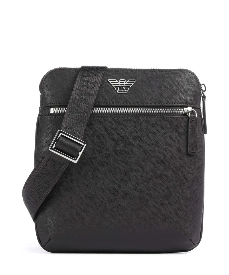 Emporio Armani Business Regenerated Bandolera ebony