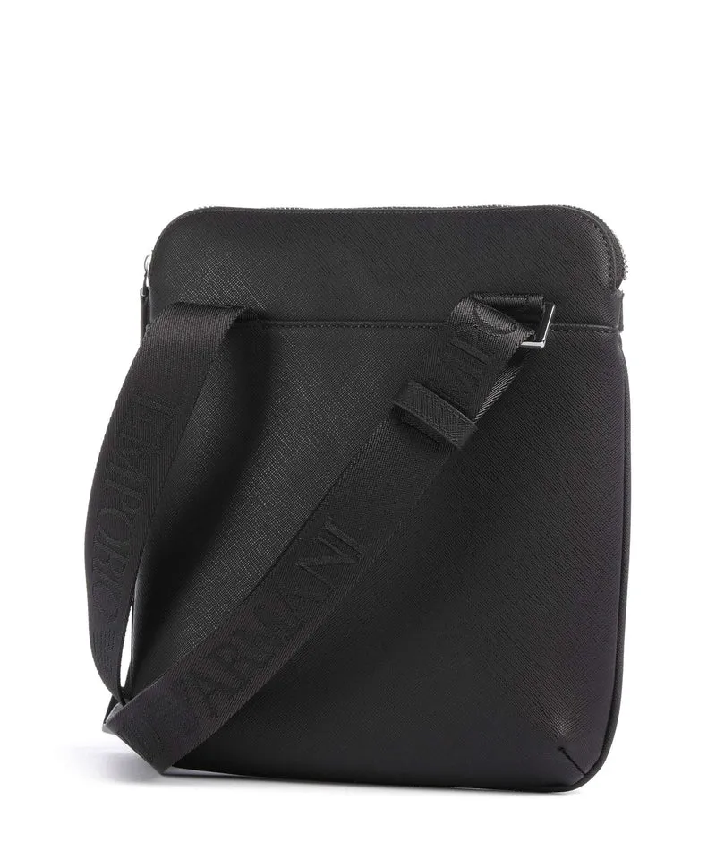 Emporio Armani Business Regenerated Bandolera ebony