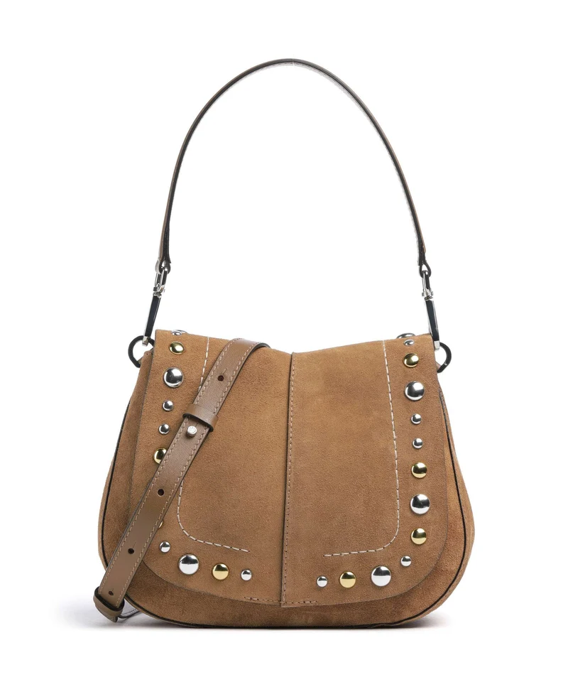 Gianni Chiarini Helena Round Bolso de hombro caramel