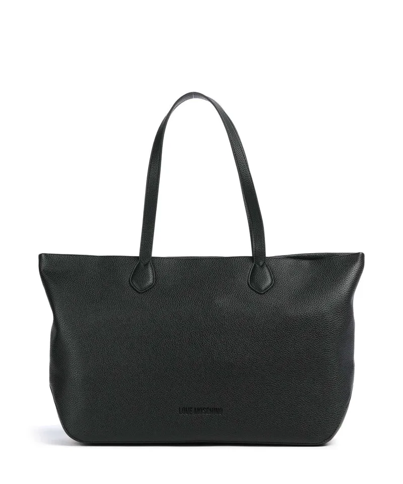 Love Moschino Giant Bolsa shopping black