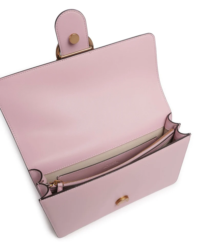 Pinko Love One Classic Bandolera rosa chiaro/antique gold