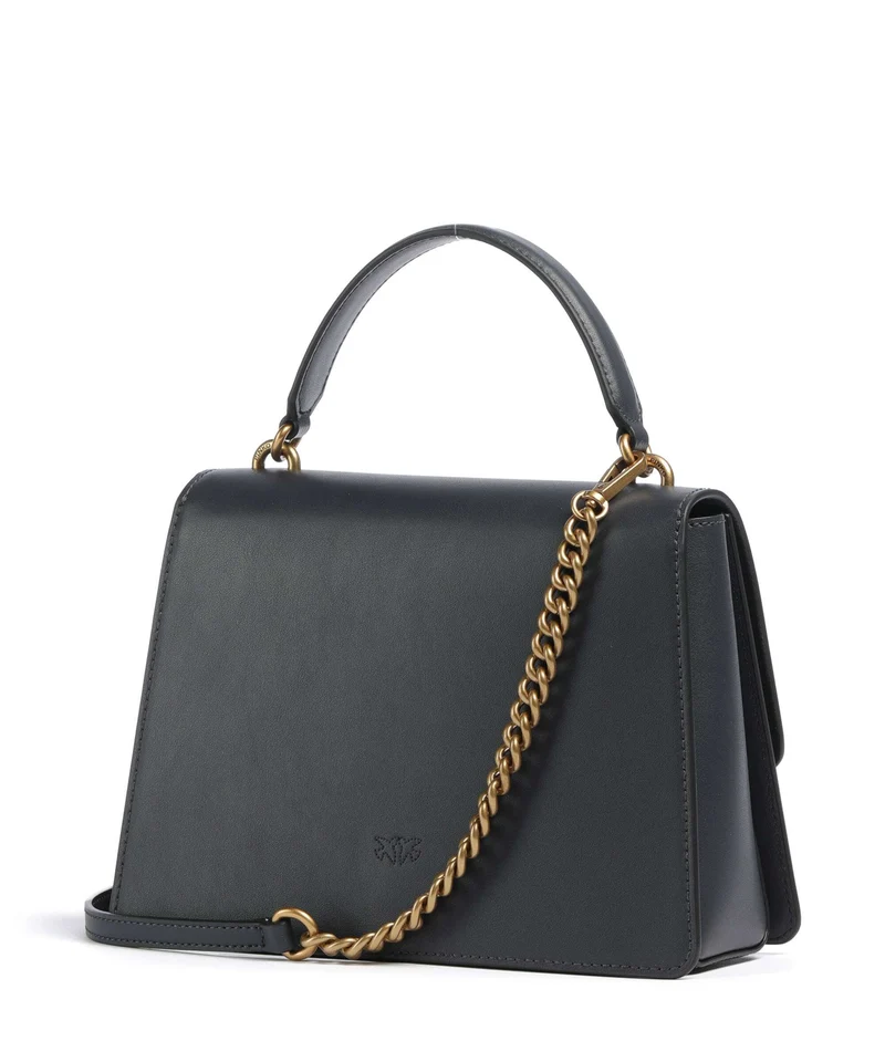Pinko Love One Classic Bolso de mano grigio asfalto/antique gold