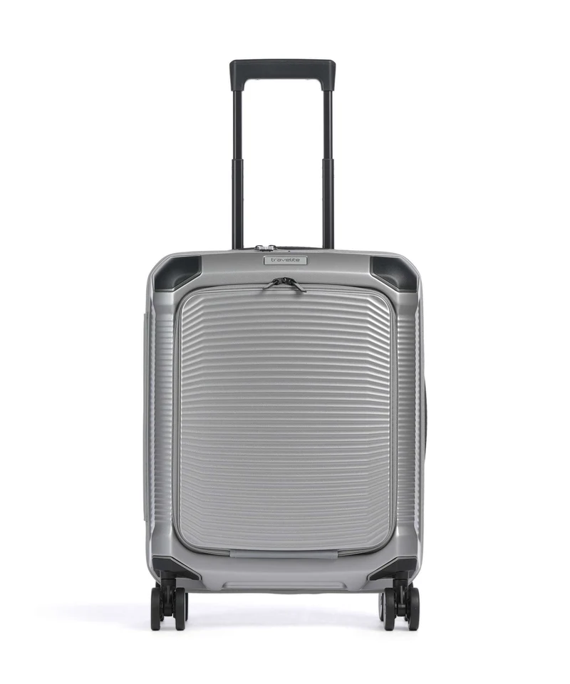 Travelite Millenium Maleta con 4 ruedas silver
