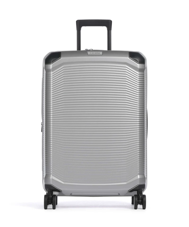 Travelite Millenium Maleta con 4 ruedas silver