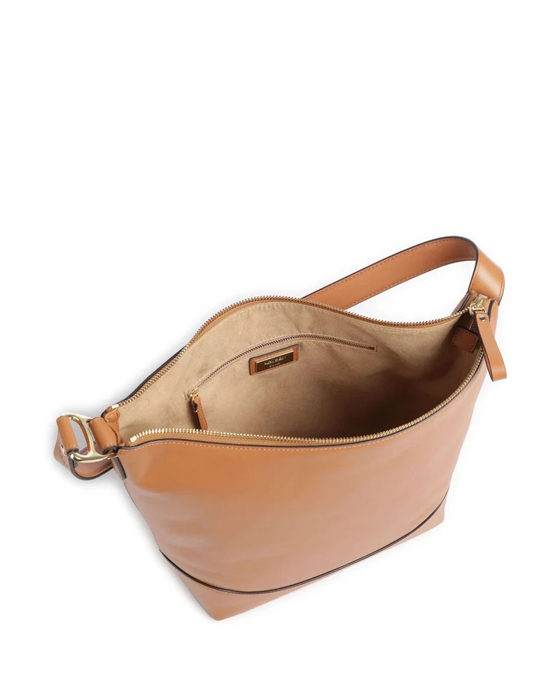 Lauren Ralph Lauren Tasha Large Bolso de hobo classic caramel