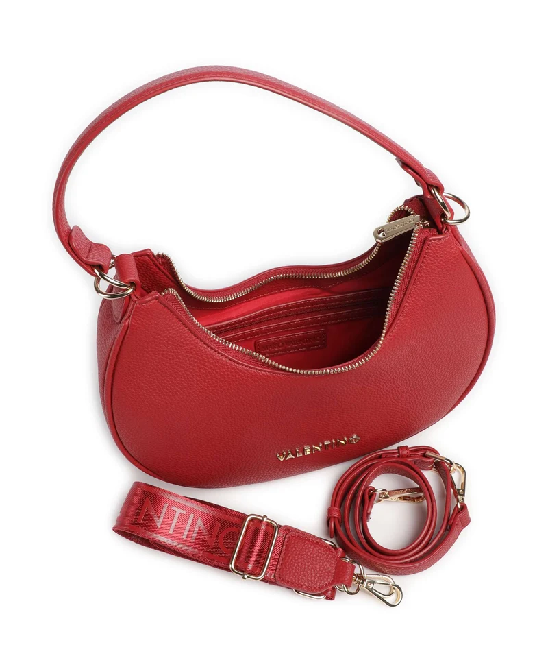 Valentino Bags Shelby Bolso de hombro rubino