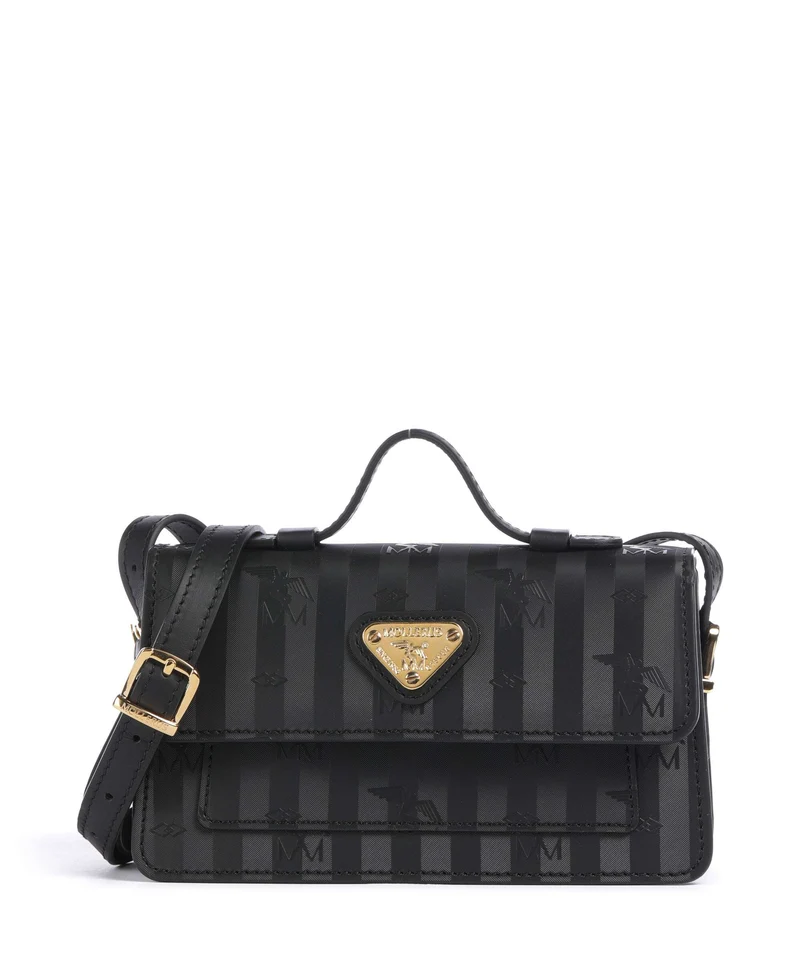 Maison Mollerus Vinerus Egg Bandolera classic schwarz