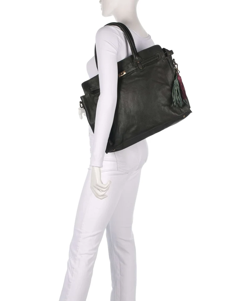 Taschendieb Wien Kaisterstrasse 2 Bolsa shopping green forest