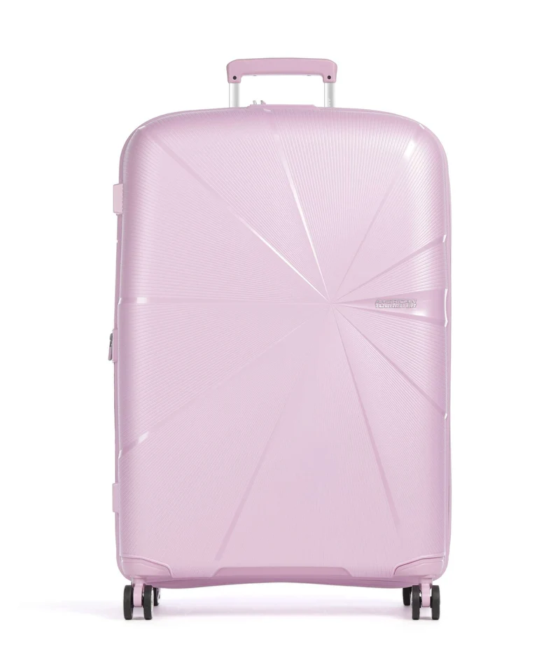 American Tourister Starvibe Maleta con 4 ruedas metallic pastel lavender