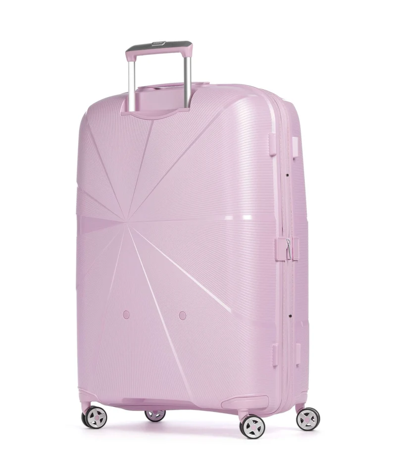 American Tourister Starvibe Maleta con 4 ruedas metallic pastel lavender