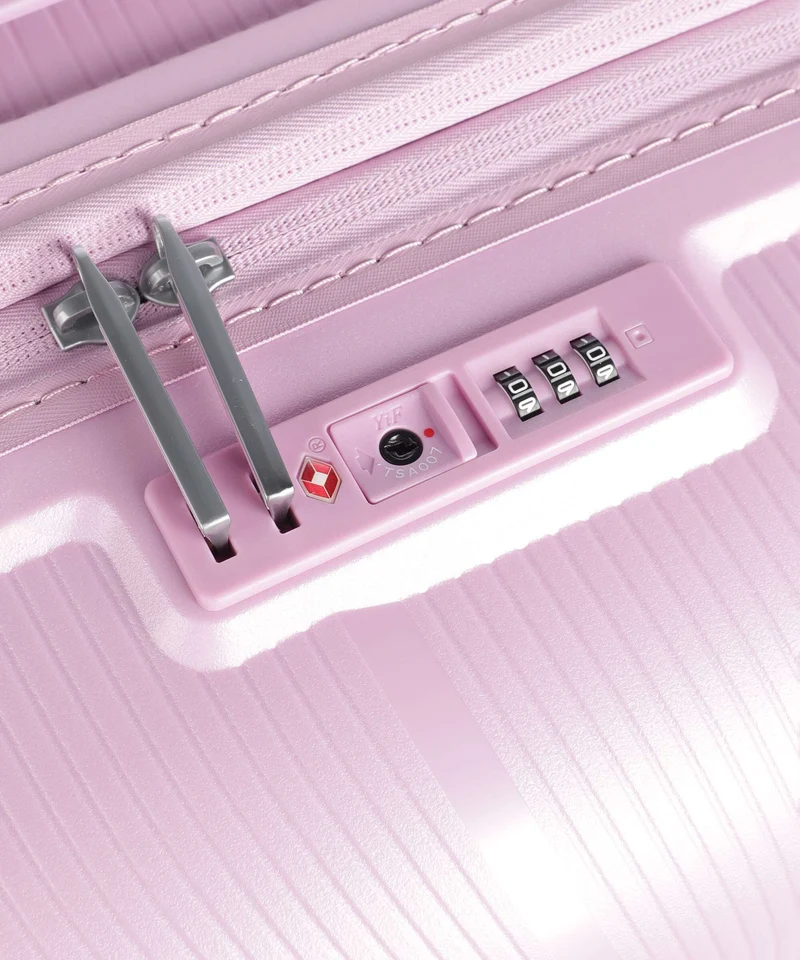 American Tourister Starvibe Maleta con 4 ruedas metallic pastel lavender
